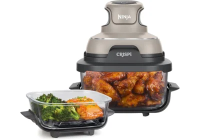 AIR FRYER Modulaire en Verre CRISPi Ninja (FN101EUST-FN101EUSTEUSG) Cuisine Votre Magasin de Meuble et Électroménager à La Réunion !