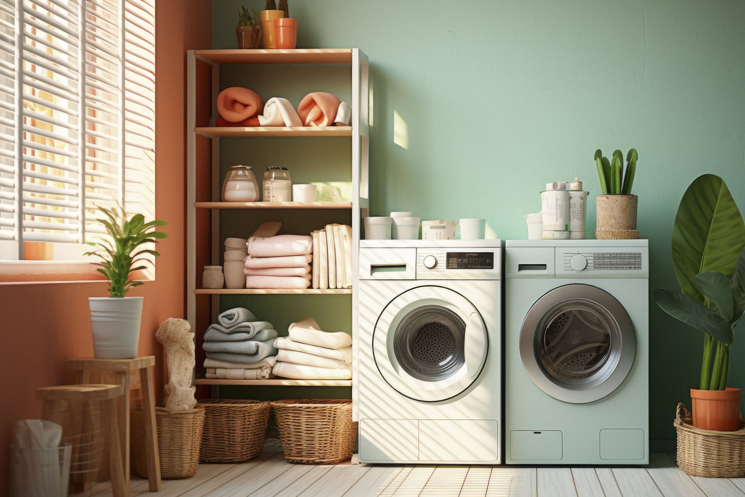 view-laundry-room-with-washing-machine-retro-colors-min