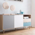 Bahut Bas 2 Portes 2 Tiroirs Cuba