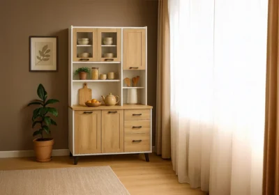 Buffet de Cuisine 5 Portes 3 Tiroirs Ensembles Cuisine Votre Magasin de Meuble et Électroménager à La Réunion !