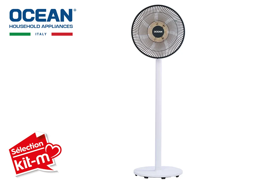 Ventilateur sur Pied & Sol  3en1 12 Pouces Ocean Petits Électroménagers Votre Magasin de Meuble et Électroménager à La Réunion ! 5