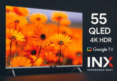 TV QLED GOOGLE TV 55" 139CM INX