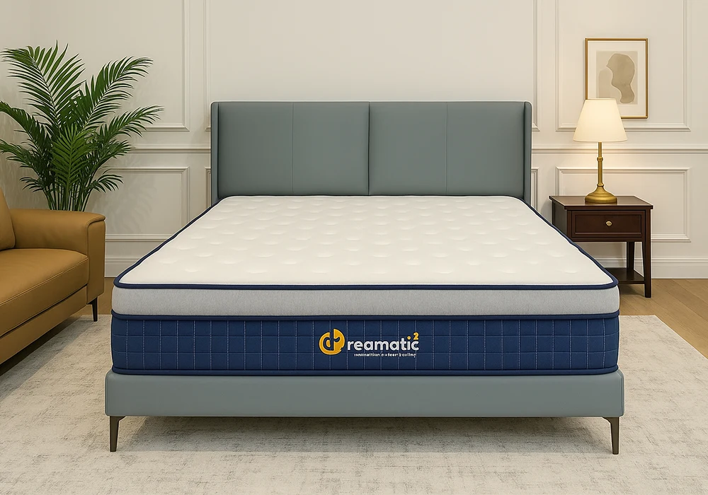 Matelas à Ressorts 140x190cm H35cm Reamatic Chambres à Coucher Votre Magasin de Meuble et Électroménager à La Réunion !