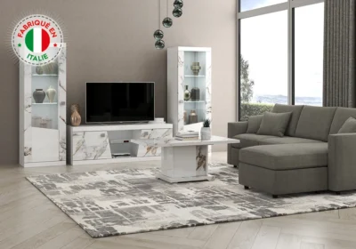 Vitrine 1 Porte LED Droit (Collection Galaxy)