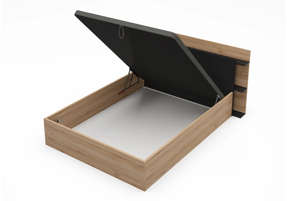 Lit Coffre 160x200cm Brenda Chambres à Coucher Votre Magasin de Meuble et Électroménager à La Réunion !