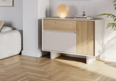 Meuble de Rangement 2 Portes 1 Tiroir (Collection Carpi)