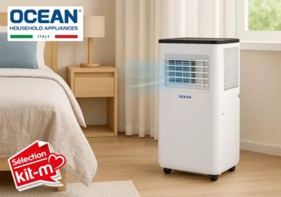 Climatiseur Mobile 3en1 9000 BTU Refroidissement, Déshumidification & Ventilation Ocean (OCACPF9VA) Climatiseurs Votre Magasin de Meuble et Électroménager à La Réunion !