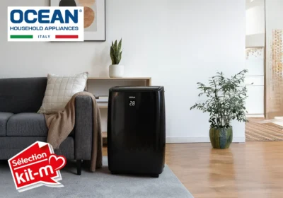 Climatiseur Mobile 3en1 12000 BTU Refroidissement, Déshumidification & Ventilation Ocean (OCACPF12BWFA) Climatiseurs Votre Magasin de Meuble et Électroménager à La Réunion !