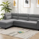 Salon d'Angle Gris Clair Bonomy