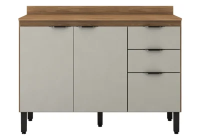 Meuble Bas 3 Portes 2 Tiroirs (Collection Firenze) Ensembles Cuisine Votre Magasin de Meuble et Électroménager à La Réunion !