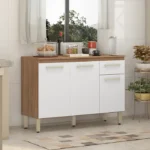 Meuble Bas 3 Portes 1 Tiroir (Collection Dama)