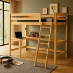 Lit Mezzanine avec Bureau Sarsar