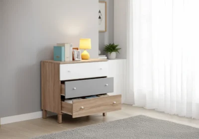 Commode 3 Tiroirs Essentiel