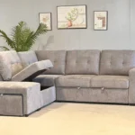 Salon D'angle Convertible Grevy Gris