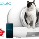 Bac à Litière Connectée Auto-Nettoyant et Désodorisation Automatique Cecotec (A01_EU01_103272)