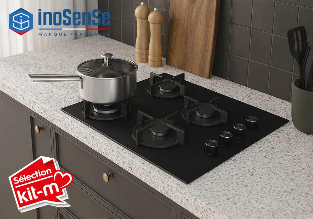Plaque de Cuisson 4 Feux InoSense Magic GLASS (C6-40BF) Cuisson Votre Magasin de Meuble et Électroménager à La Réunion ! 5
