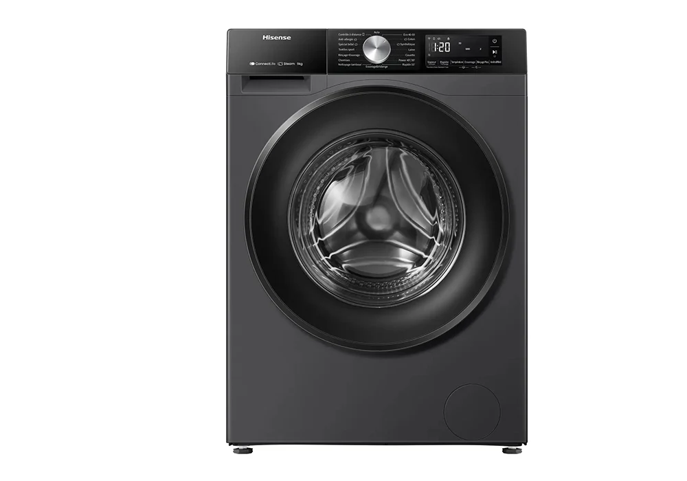 Lave-Linge 9KG Inverter Vapeur Hisense (WF3S9043BB3) Électroménager Votre Magasin de Meuble et Électroménager à La Réunion !