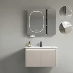 Ensemble Salle de Bain FERY 80cm LED/ Désembuage