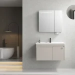 Ensemble Salle de Bain MEVIA 100cm Miroir LED/ Désembuage