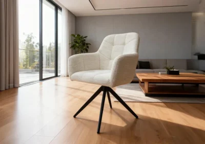 Lot de 6 Chaises Pivotantes DARIO Chaises Votre Magasin de Meuble et Électroménager à La Réunion !