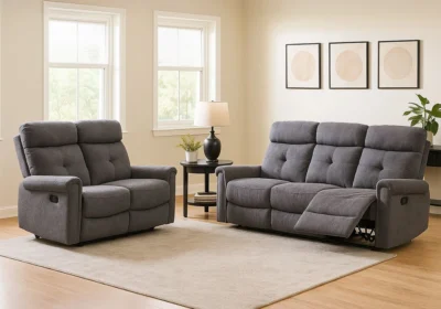 Salon 3 Places +2 Places avec 4 Relax Manuels Alexandre PROMO Votre Magasin de Meuble et Électroménager à La Réunion !