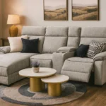 Salon d'Angle Relax avec Console Meline