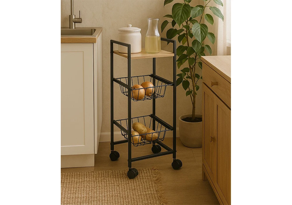 Desserte sur Roulettes Cyril Ensembles Cuisine Votre Magasin de Meuble et Électroménager à La Réunion !