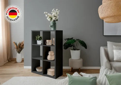Étagère 6 Niches MAX Meubles Votre Magasin de Meuble et Électroménager à La Réunion !