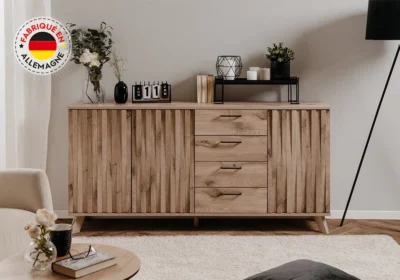 Enfilade 3 Portes / 4 Tiroirs (Collection WELLINGTON)