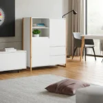 Buffet de Rangement 2 Portes / 2 Tiroirs (COLLECTION DENVER)