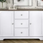 Buffet Bas DESSY 2 portes/ 3 Tiroirs