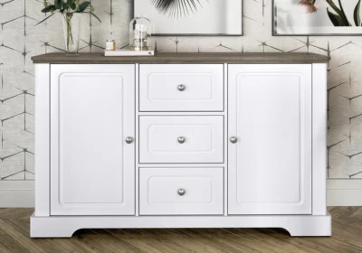 Buffet Bas DESSY 2 portes/ 3 Tiroirs